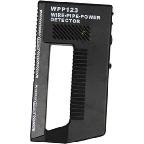 WPP123 Wandscanner & Metalldetektor – Hochempfindlicher Balkendetektor mit einstellbarem Alarm – Erkennt Rohre, Kabel und Balken – Multifunktionswerkzeug für Heimwerker und Profis – Robustes Kunststof