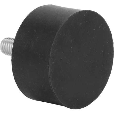 Support antivibratile 4 pièces en caoutchouc, silentbloc isolateur amortisseur de chocs (VE40x20, filetage M8x23) (1/3)