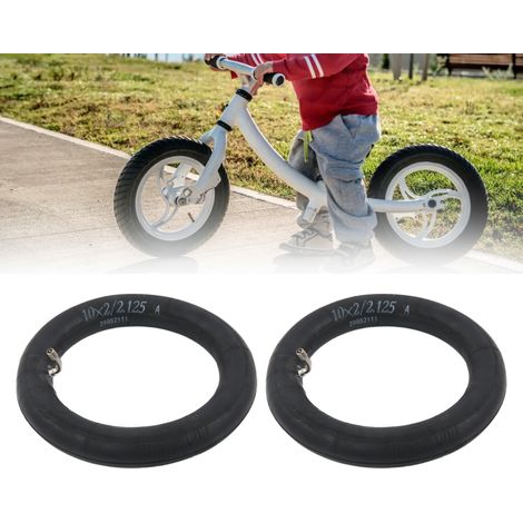 Paire de chambres à air 10x2 pouces pour pneus de vélo enfant, poussette et trottinette - 10x1.90 à 2.25 (1/5)