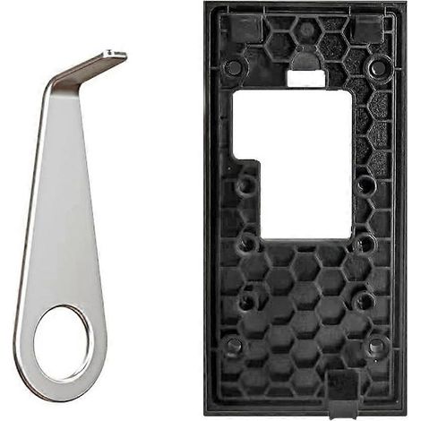 Support de sonnette Ring sans perçage pour sonnette à piles Ring (édition 2024), plaque de fixation autocollante (1/5)