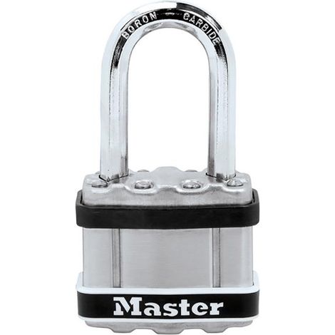 Master Lock M1EURDLFSTSCC Excell Laminated Stainless Steel 44mm Padlock MLKM1ELFSTSC