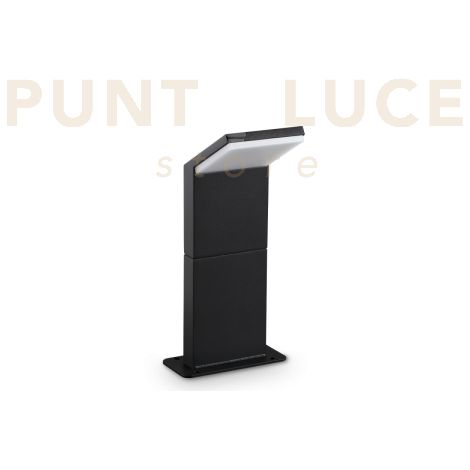 Ideal Lux Lampada da terra Style 1 luce LED integrato IP54 nero alluminio