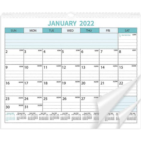 Calendriers pour tableau blanc Calendrier mensuel pour tableau blanc 2022 Calendrier mural mensuel 2023 (1/3)