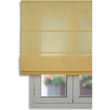 STORPLANET - TENDA PIEGHEVOLE CON BACCHETTE SERIE CITY GIALLO 75X175 cm (1/4)