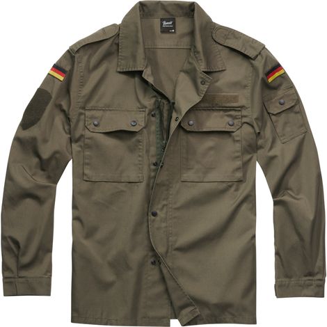 Brandit BW Feldjacke Größe 4XL Farbe Flecktarn (1/4)