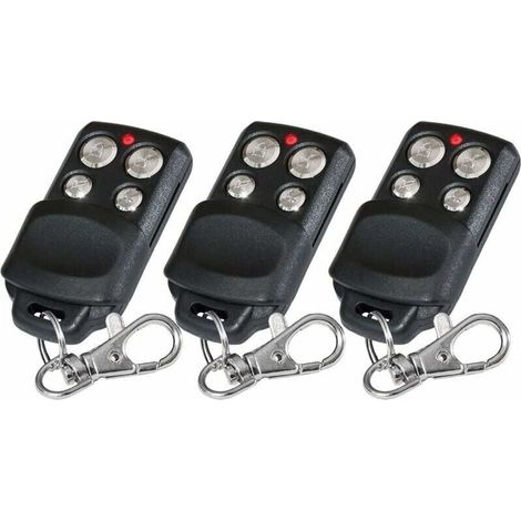 Lot de 3 télécommandes de rechange à code tournant 433.33 MHz Lot de 3 télécommandes de rechange de qualité supérieure.-LIAIKI (1/5)