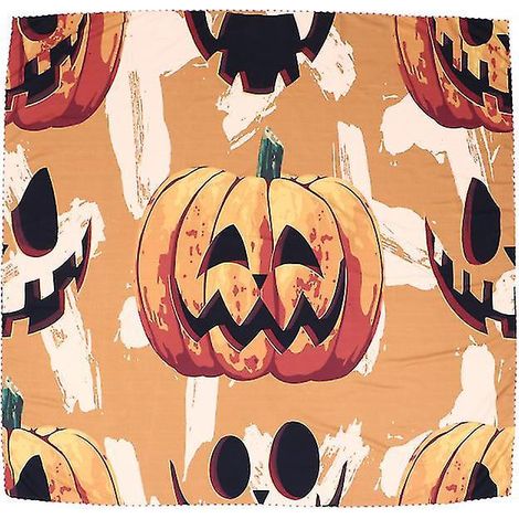 1 Stück Kürbis-Tischset für Halloween-Dekorationen