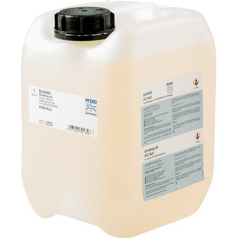 PFERD TOOLS Schleiföl 412/5 ALU in Kanister 5 Liter für Aluminium