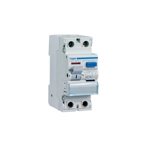 Interruttore Differenziale Acc. 2P 300 Ma 63A2M (Hager Cod. Cfc263H)