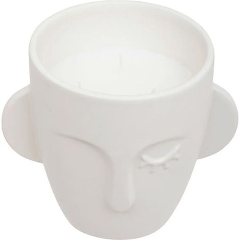 Bougie Parfumée en Céramique "Maya" 520g Ambre (1/2)