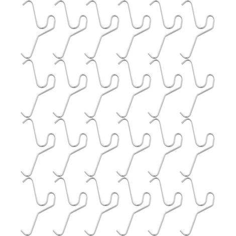 Attaches Pour Murs En Brique Accroches Résistantes Pour De Noël Extérieur Crochets pour Briques Pince Décor Murale Pour Couronnes Lumières Guirlandes Photos (1/5)