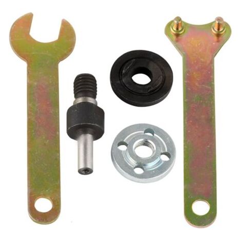 Kit adaptateur pour perceuse manuelle - Disque à tronçonner 6 mm - Adaptateur mandrin - Meuleuse d'angle - Barre de connexion - Outil de conversion pour disque à tronçonner, (1/5)
