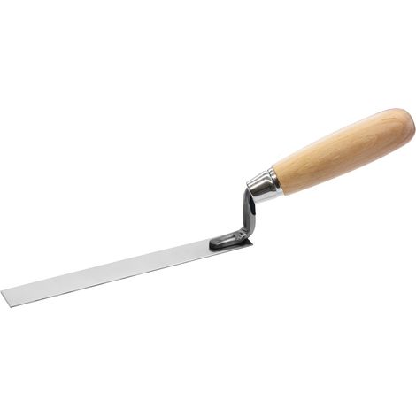 TECTOOL Truelle berlinoise étroite - inox - bois - 180x40mm