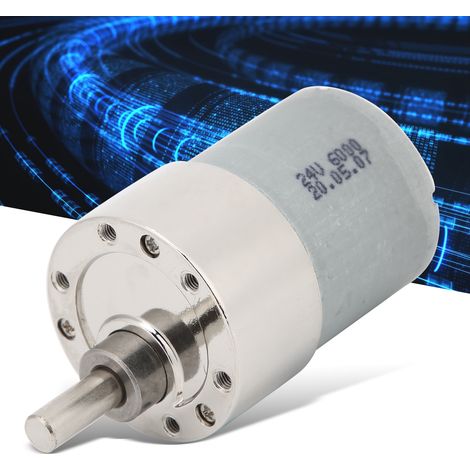 XD-37GB3530+ Miniatur-Gleichstrom-Getriebemotor, 24 V, niedrige Drehzahl, hohes Drehmoment, Permanentmagnet, 500 U/min (1/5)