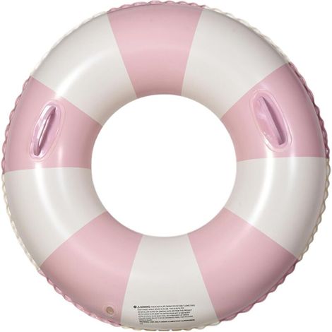 Anneau de Natation Gonflable pour Piscine, 90 cm, bouée, en PVC, avec poignées et Pompe, pour Adultes, idéal pour Les fêtes, Les piscines d'été, Les Lacs, Les plages (1/4)