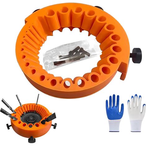 Affuteur de Foret, Grinder Drill Bit Sharpener, Affuteur de Forets Metaux, Outils de Meulage pour Perceuses de 2 à 13 MM et de 125 MM, Accessoires de Meulage pour Meuleuses D'angle (1/5)