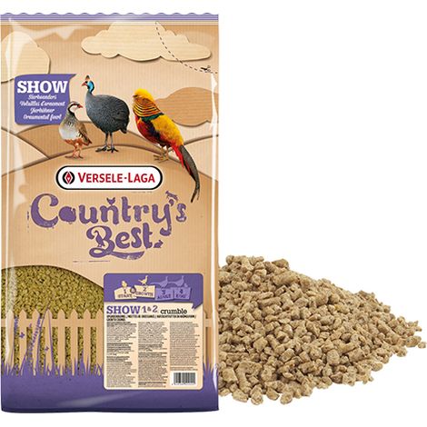 Pienso para Pollitos - Show 1/2  - Alimento de Arranque para Pollitos de faisán, Perdiz, gallina y Aves Ornamentales - 5 kg