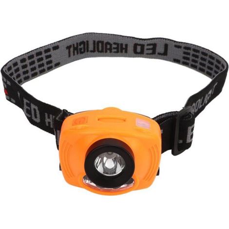 Lampe Frontale - LED Infrarouge - TPU ABS - Réglable 90° - 3 Modes (Blanc/Rouge/Flash Rouge) - Camping Randonnée Pêche - 108 g (1/5)