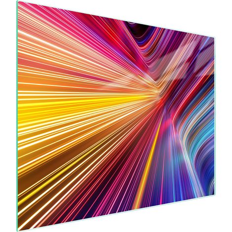 TAGLIERE IN VETRO 52x30 COLORATO (1/5)