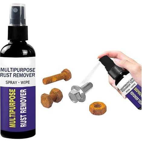 Spray antirouille multifonction pour l'entretien de la voiture, le nettoyage du métal, la réparation de la voiture, le nettoyage de la maison et la cuisine (30 ml) (1/5)