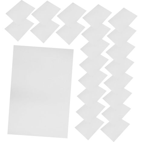 Lot de 20 Feuilles De Papier De Fusion De Verre Joint en Céramique Joint De Four Papier en Fibre De Céramique De Verre RV (1/5)