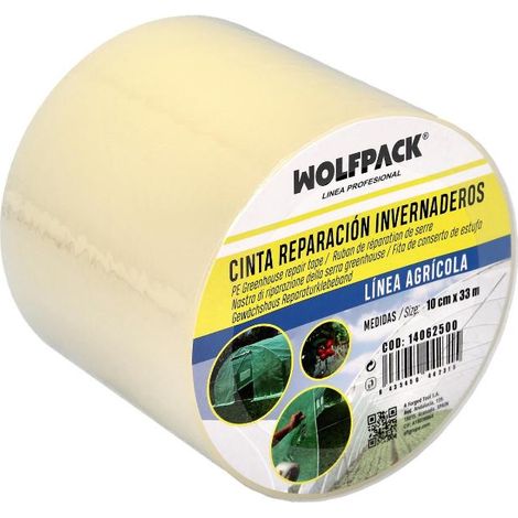 Cinta Para Reparacion Invernaderos 10 cm. x 33 metros. Cinta Adhesiva Reparacion Alta Resistencia
