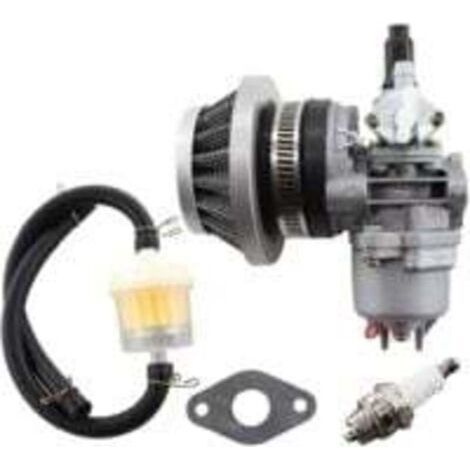 13mm carburetor for 43-49cc 2-stroke ATVs, quads, dirt bikes and pocket bikes with air filter and fuel line. Ortviai (1/4)