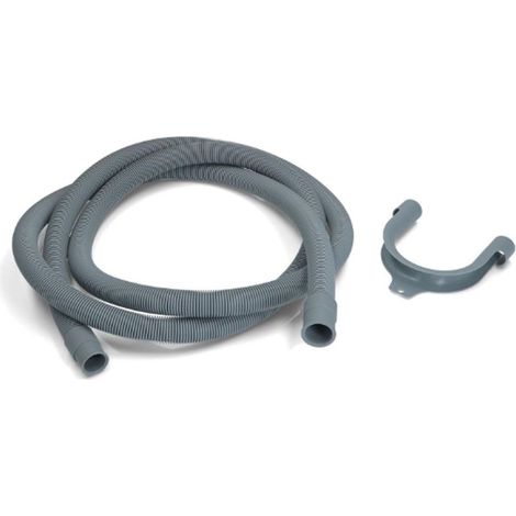 Tuyau d'évacuation d'eau universel avec sorties droites 22-29mm (L2000mm)