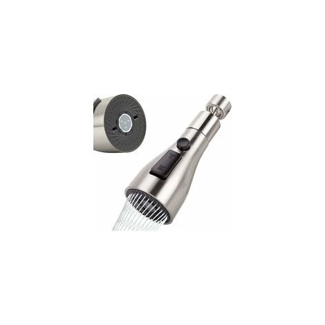 360°Rotatif Douchette Robinet Cuisine FM22/M24,3 Modes Tête Douchette Evier Cuisine,Brise Jet Robinet Cuisine,Adaptateur Economiseur D'eau Pour Robinet ,Embout Robinet Cuisine,Mousseur Robinet G1/2 (1/5)