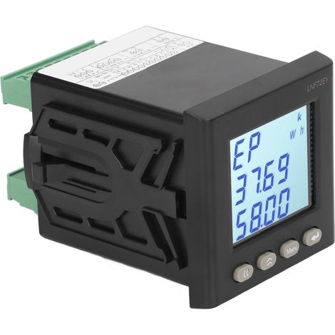 Voltmètre numérique triphasé, ampèremètre, mesureur de tension et de courant AC/DC 80-270 V pour la commande (1/5)