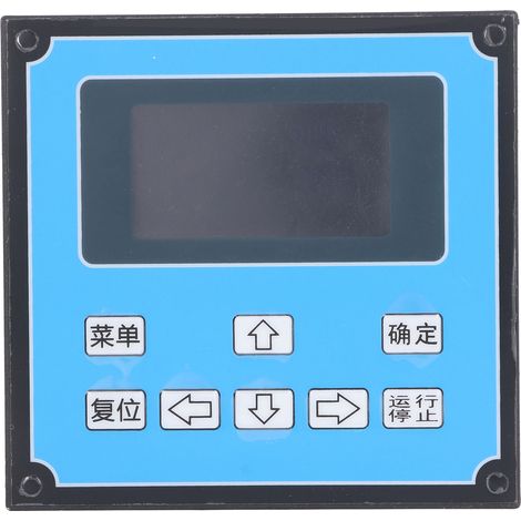 Programmierbarer LCD-Schrittmotorcontroller, SPS-Bedienfeld, Servospannung 12 V–36 V, sicherer Anschluss für Gleichstrommotor