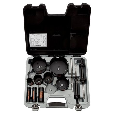 BAHCO - Coffret de scies trépans multi-construction Superior™ 19 mm-114 mm - 13 pcs