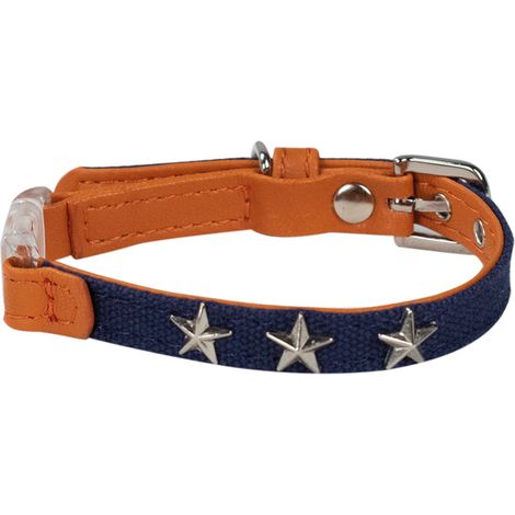 Collier chat Star is Born : Bleu
