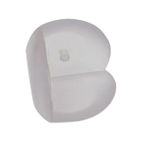 PARASPIGOLO ADESIVO SFERICO GOMMA NEUTRO 33X33MM