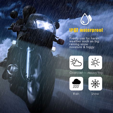 6000K 30W 12V/24V LED-Arbeitsleuchte für Fahrzeugmodifikationen, quadratischer wasserdichter Scheinwerfer vom Typ "Angel Eye", ideal für Cockpit, Geländewagen, Boot, Quad, blaue LED-Beleuchtung (1 Stü (1/5)