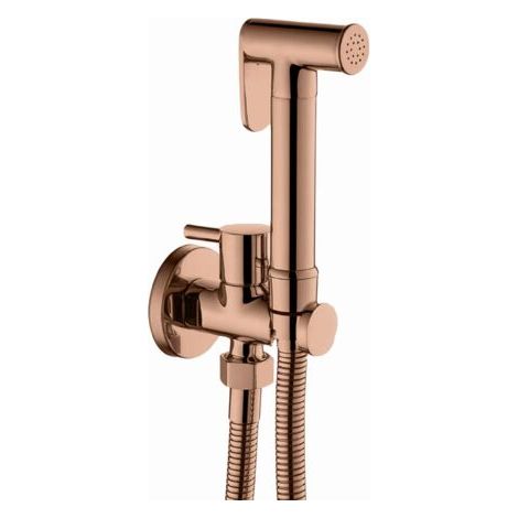 Douchette wc haute pression en laiton – Pulvérisateur pour bidet mural – Tuyau 120 cm avec spray réglable – Écologique et durable