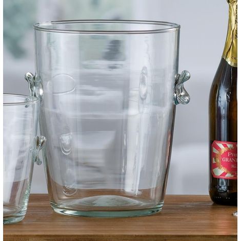 Secchiello champagne vino prosecco in vetro 23 x 25 cm (1/2)
