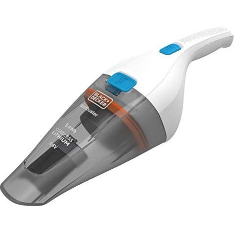 BLACK+DECKER Aspirapolvere a Mano Dustbuster - 3,6V 1,5 Ah Bianco NVC115JL-QW (1/10)