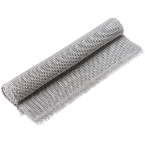 VIVARAISE - Tapis de bain uni Vivaraise Elly en coton 100% - 70 x 140 cm