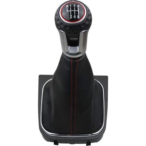 CHOYCLIT Accessori interni, kit di copertura della cuffia del pomello del cambio a 6 velocità per Golf 5 6 MK5 MK6 GTD R32 R20 2004-2013 (1/5)