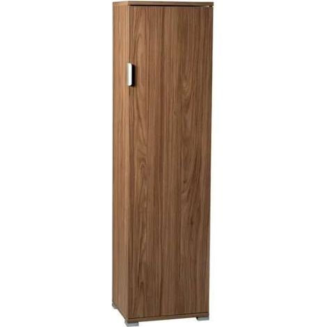 Porta scope un'anta noce almendra già montato L40 H151 P33 - consegnato già montato (1/2)
