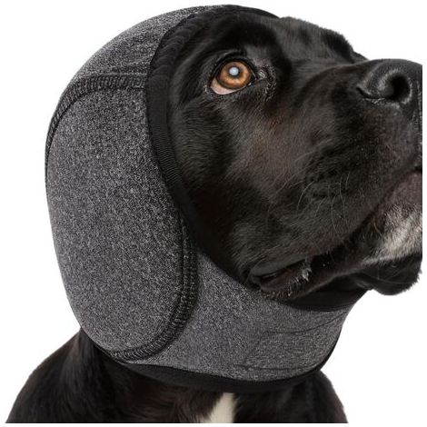 Cache-oreilles pour chien avec réduction du bruit  Bandeau imperméable - Protection auditive étanche pour chiens  Pour bloquer le bruit, calmer, hiver, bain, sécher