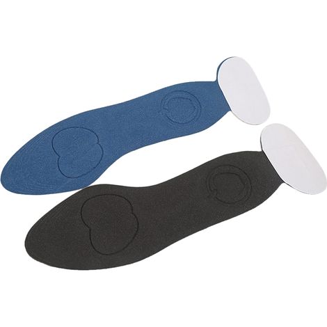 Semelles orthopédiques roses avec coussinets de talon, inserts respirants et souples pour femmes - amorti longue durée (1/5)