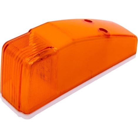 Feu de position à LED, orange-jaune, pour cabine de camion, 12 V–24 V, pour montage au plafond, 14 x 4 x 6 cm