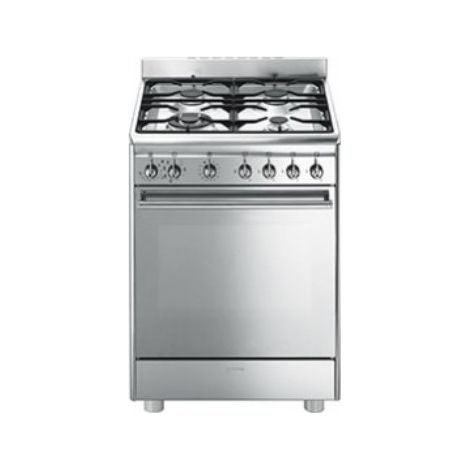 Cocina Smeg cx68mf8-2 4 quemadores 72 L (1/3)