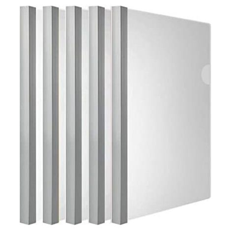 Transparente Präsentationsmappe, Lebenslauf-Dateiorganisator mit flexiblem, halbtransparentem Design, kompatibel mit A4-Format, für einfaches Erkennen der Dateien.