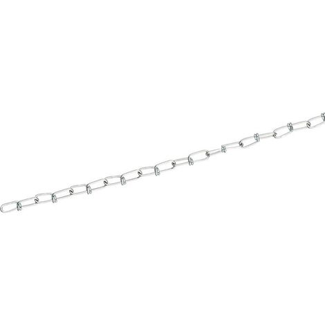 Knotenkette DIN 5685 Kettennennstärke 2,5mm K 27 30m/Bund (1/2)