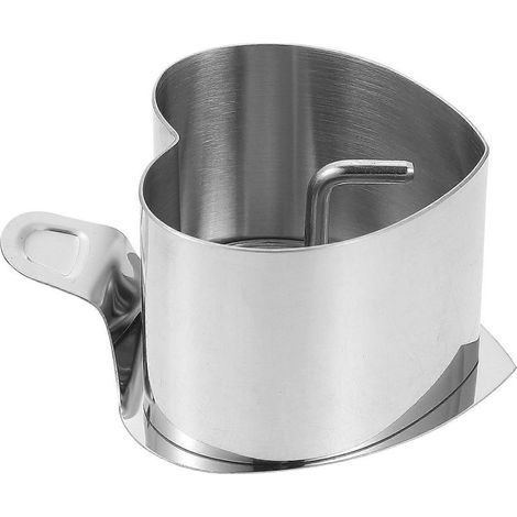 ensemble d'outils de pâtisserie DIY durables en acier inoxydable pour moules à gâteaux-11.5X7.5X5.5CM-Silver (1/4)