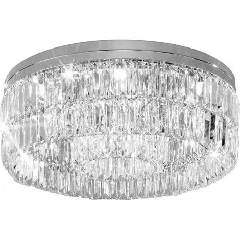 Kolarz PRISMA - Plafonnier Designer Crystal Chrome Poli, 12x G9 (1/4)