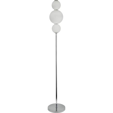 Lampadaire Snowball 20W LED Chrome (1/3)